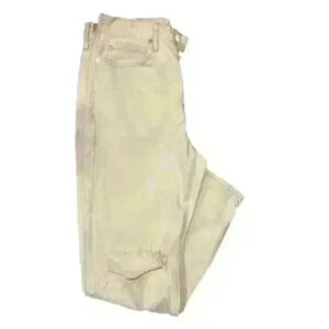 Mango Cream Boyfriend Jeans 